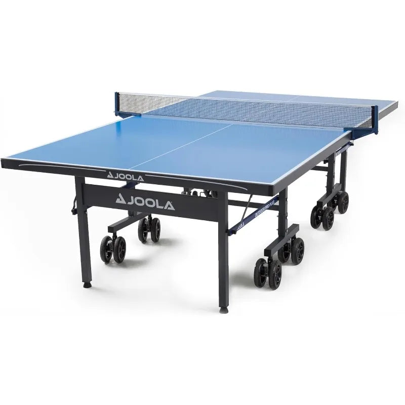 Outdoor Ping Pong Table with Waterproof Table Tennis Net Set Quick Assembly All Weather Aluminum Composite Surface