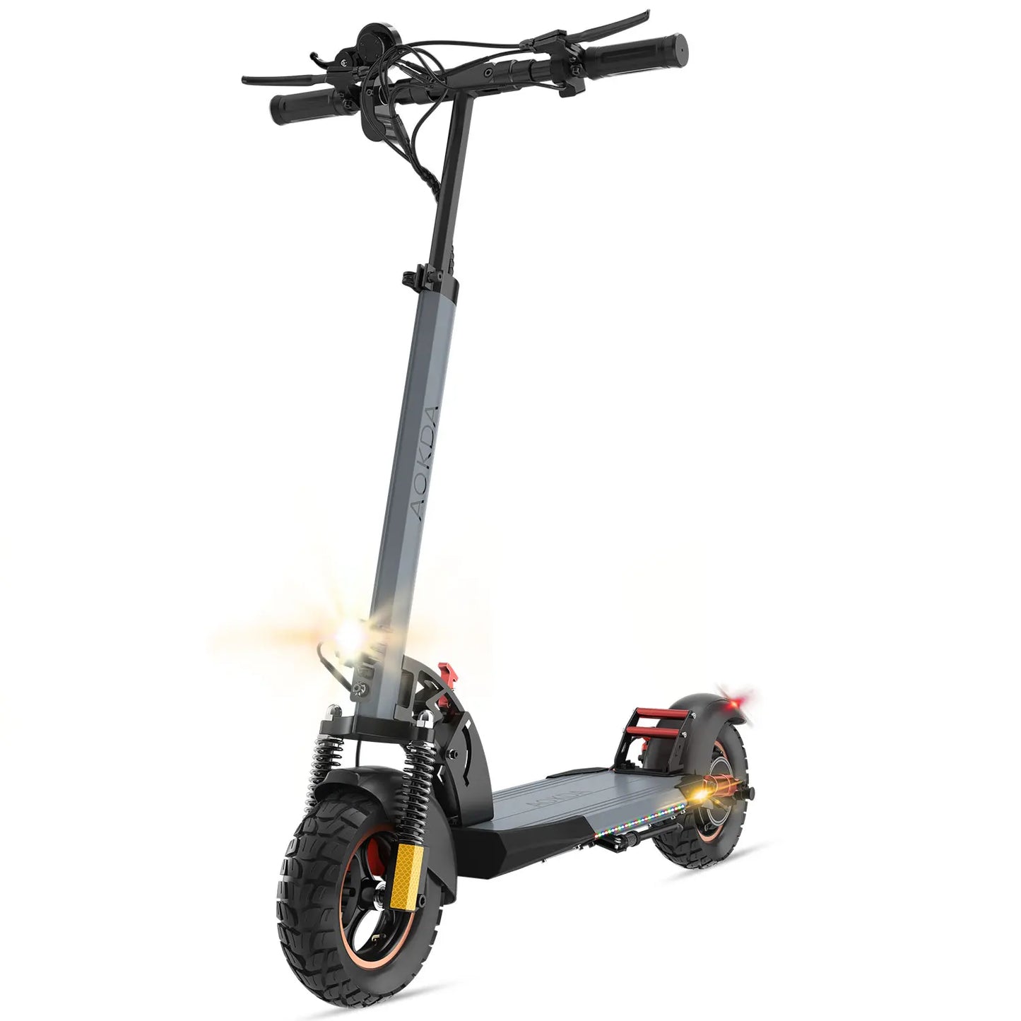 Electric Scooter 800W Motor 25MPH 20-30KM Range 12.5Ah Battery 10 Inch Tire Folding E Scooter Multiple Suspension Dual Braking