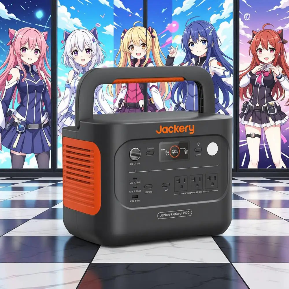 Portable Power Station 1500W AC, 1070Wh 100W USB C 1 Hour Fast Charge