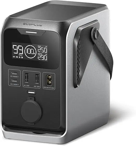 ECOFLOW Trail 300 Portable Power Station 288Wh LiFePO4 300W Output for Camping