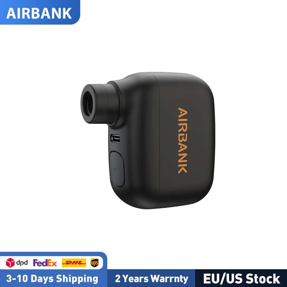 Airbank Pocket SE Portable Electric Bike Pump Cordless Presta Schrader Valve
