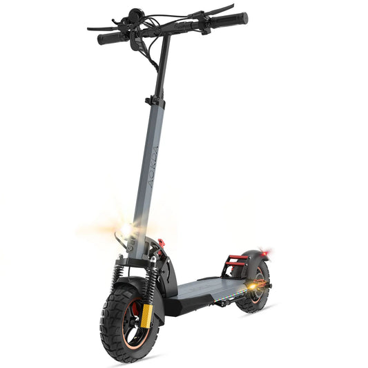 Electric Scooter 800W Motor 25MPH 20-30KM Range 12.5Ah Battery 10 Inch Tire Folding E Scooter Multiple Suspension Dual Braking